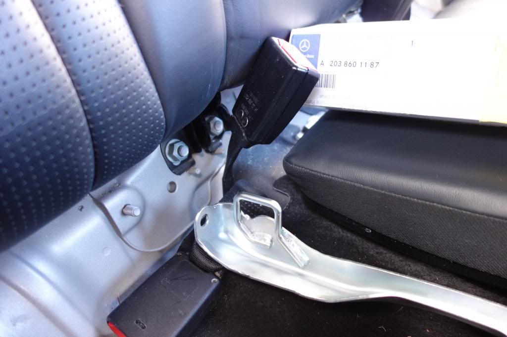 HOW TO Retrofit ISOFIX to a C32 S203 Interior UK Bringing